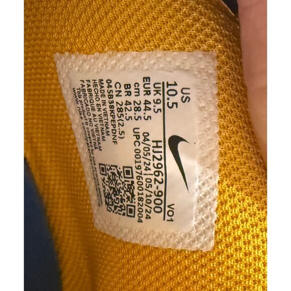 Nike LeBron Witness 8 "I Promise" Sneakers Men’s Size 10.5 Multicolor NWT - Picture 3 of 5